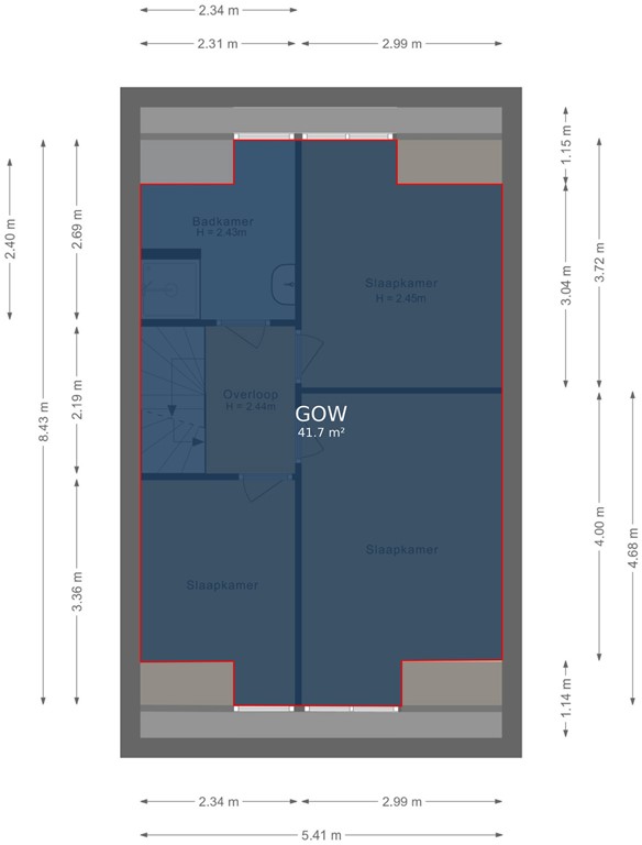 mediumsize floorplan